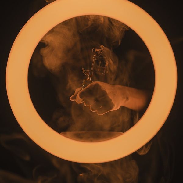 Symbolic glow representing inner vitality and energy